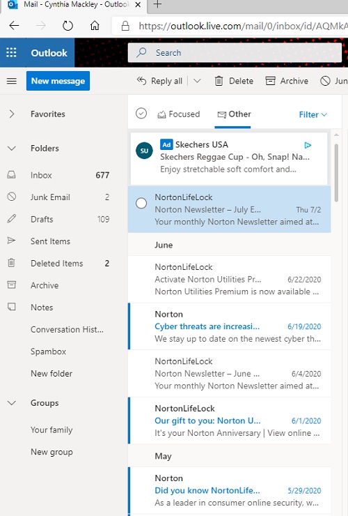 Customize Outlook Inbox Layout Cyn Mackley